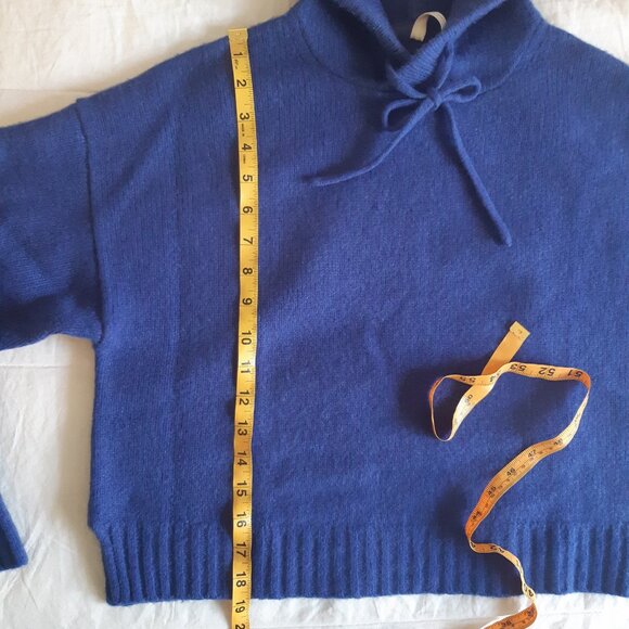 The Group by Babaton Luxe Cashmere Hoodie in Bluish Purple - Picture 7 of 7